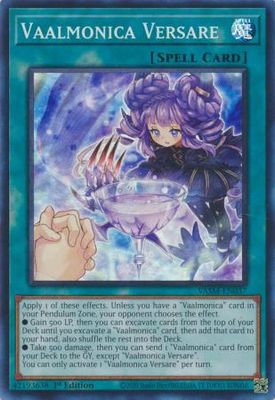 Vaalmonica Versare - VASM-EN037 - Super Rare 1st Edition Valiant Smashers 1st Edition Singles