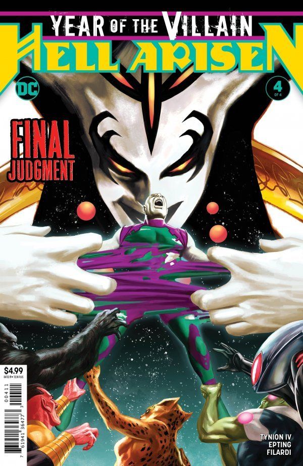 NELA-k,  Year of the Villain Comic Issue 4 Hell Arisen