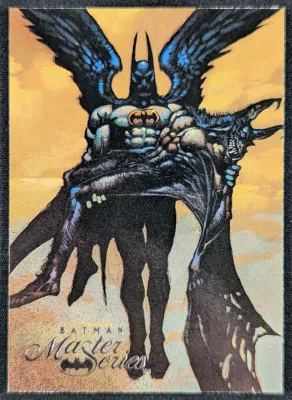 Dark Angel Batman 1995 Master Series Skybox DC Card #64