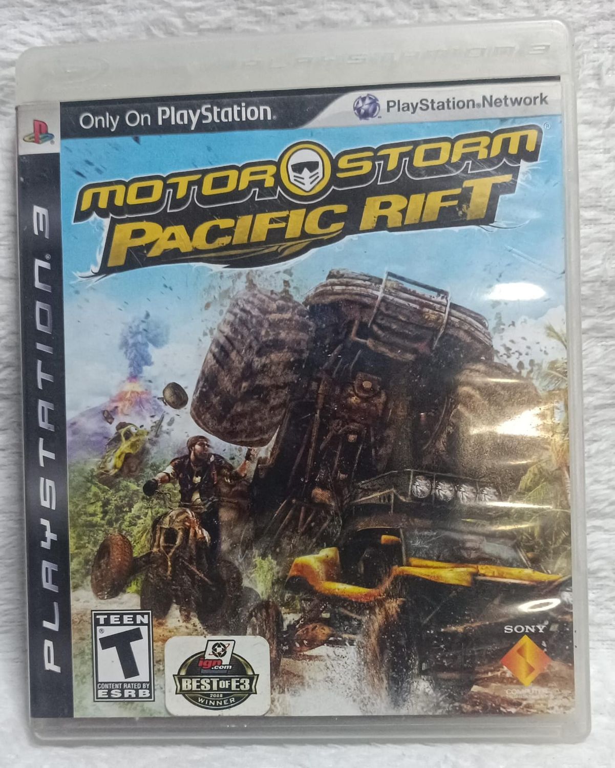 NELA-c, Motor Storm Pacific Rift Play Station 3. Usado.