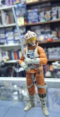 SJ Luke Skywalker Figura 6 Pulgadas Black Series Star Wars Figura