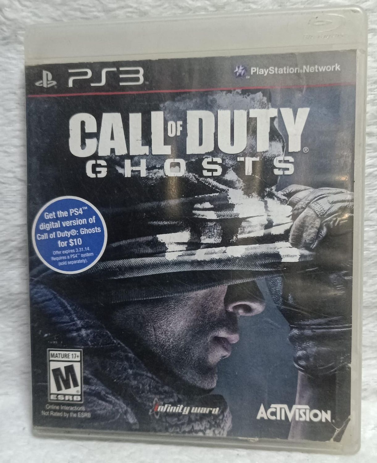 NELA-c, Call of Duty Play Station 3 Ghost  Usado Completo