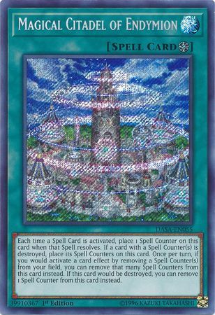 Magical Citadel of Endymion - DASA-EN055 - Secret Rare 1st Edition Dark Saviors 1st Edition Singles