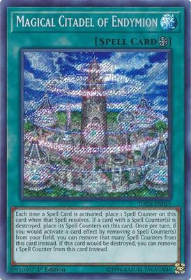 Magical Citadel of Endymion - DASA-EN055 - Secret Rare 1st Edition Dark Saviors 1st Edition Singles