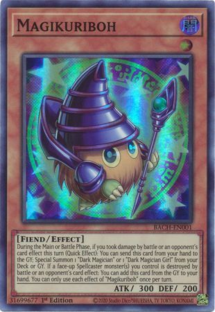 Magikuriboh - BACH-EN001 - Super Rare 1st Edition Battle of Chaos 1st Edition Singles
