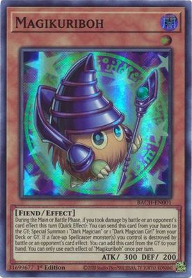 Magikuriboh - BACH-EN001 - Super Rare 1st Edition Battle of Chaos 1st Edition Singles