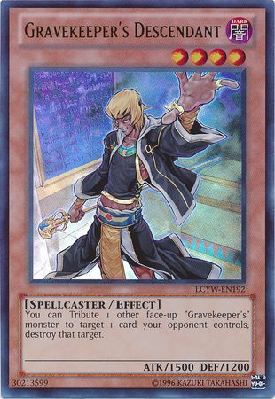 Gravekeeper&#39;s Descendant - LCYW-EN192 - Ultra Rare Unlimited Legendary Collection 3: Yugi&#39;s World Unlimited Singles