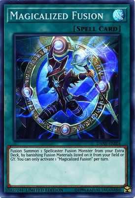 Magicalized Fusion - DANE-ENSE4 - Super Rare Limited Edition Dark Neostorm 1st Edition Singles