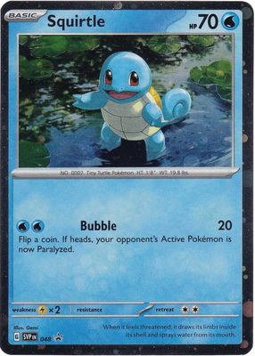 Squirtle - 048 (Cosmos Holo) - SV: Scarlet &amp; Violet Promo Cards (SVP) SV: Scarlet &amp; Violet Promo Cards