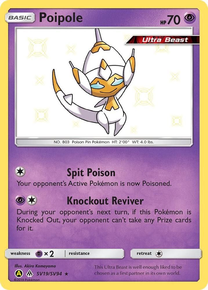 Poipole - Hidden Fates: Shiny Vault (HIF:SV) Hidden Fates: Shiny Vault