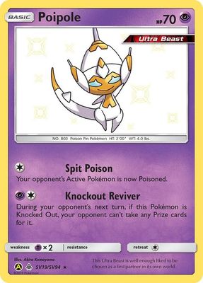 Poipole - Hidden Fates: Shiny Vault (HIF:SV) Hidden Fates: Shiny Vault