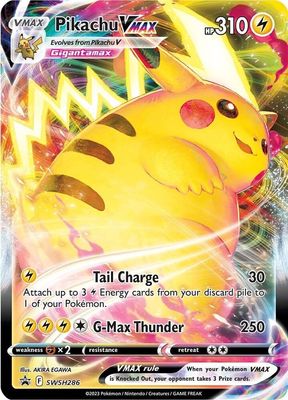 Pikachu VMAX - SWSH286 - SWSH: Sword &amp; Shield Promo Cards (SWSD) SWSH: Sword &amp; Shield Promo Cards