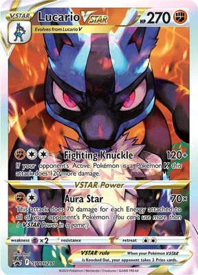 SJ Lucario VSTAR - SWSH291 - SWSH: Sword &amp; Shield Promo Cards (SWSD) SWSH: Sword &amp; Shield Promo Cards