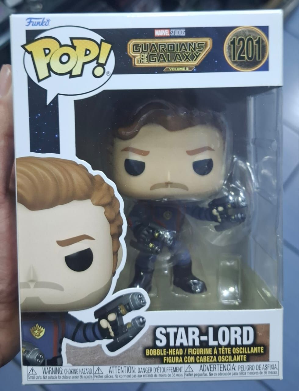 BAF1 Star Lord Figura Funko Pop Guardians of the Galaxy Figura