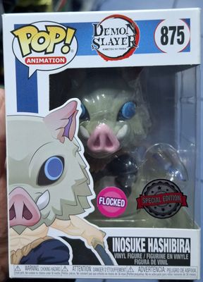 SJ Inosuke Figura Hashibira Funko Pop Demon Slayer FIgura