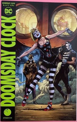 NELA-k, Watchmen Comic Doomsday Clock Comic  Issue 6