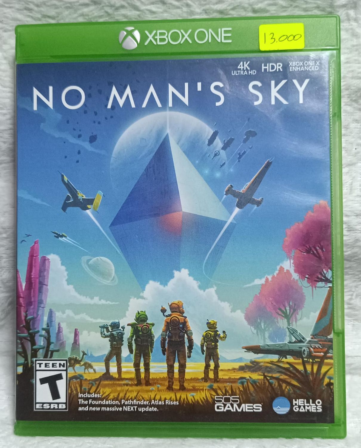 NELA-p, No Man&#39;s Sky XBOX ONE Sin Manuales.