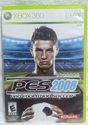 NELA-p, Pro Evolution Soccer 2008 Xbox 360 Con Manuales.