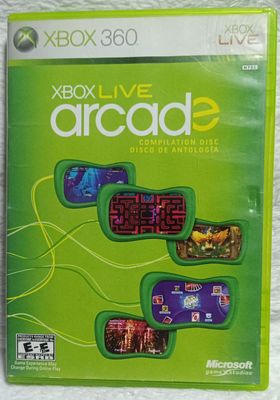 NELA-p, Live Arcade Compilation Xbox  para Xbox 360. Sin Manuales.