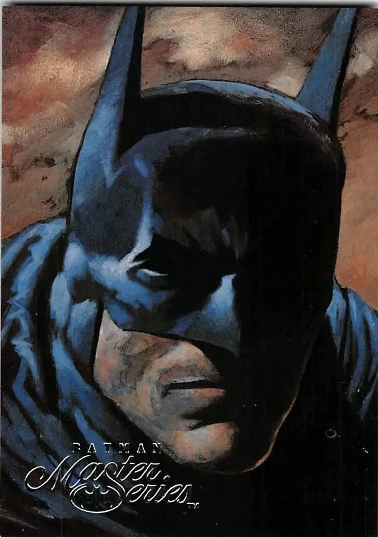1995 DC Fleer Skybox Batman Master Series #89 Creature Of The Night.