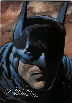 1995 DC Fleer Skybox Batman Master Series #89 Creature Of The Night.