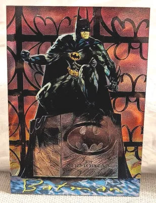 Skybox 1995 DC Batman Master Series - Dorman Chromium Chase Card #1