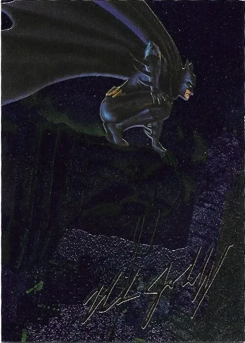 1995 Skybox Batman Master Series Nick Jainschigg Spectra Etch Card No. #5 Of 6