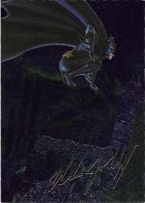 1995 Skybox Batman Master Series Nick Jainschigg Spectra Etch Card No. #5 Of 6