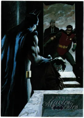 1995 DC Comics Fleer Skybox Batman Master Series Card #87 • Accomplices