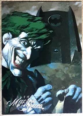 1995 Batman Master Series Card 83 UNREST IN PEACE.