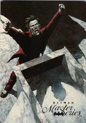 1995 DC Fleer Skybox Batman Master Series #84 Shadow Of The Bat.