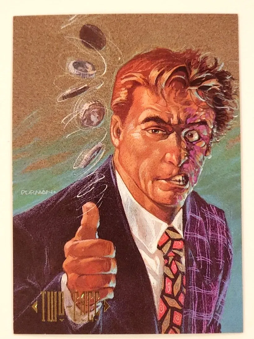 1994 Skybox DC Master Series Card #36 TWO-FACE