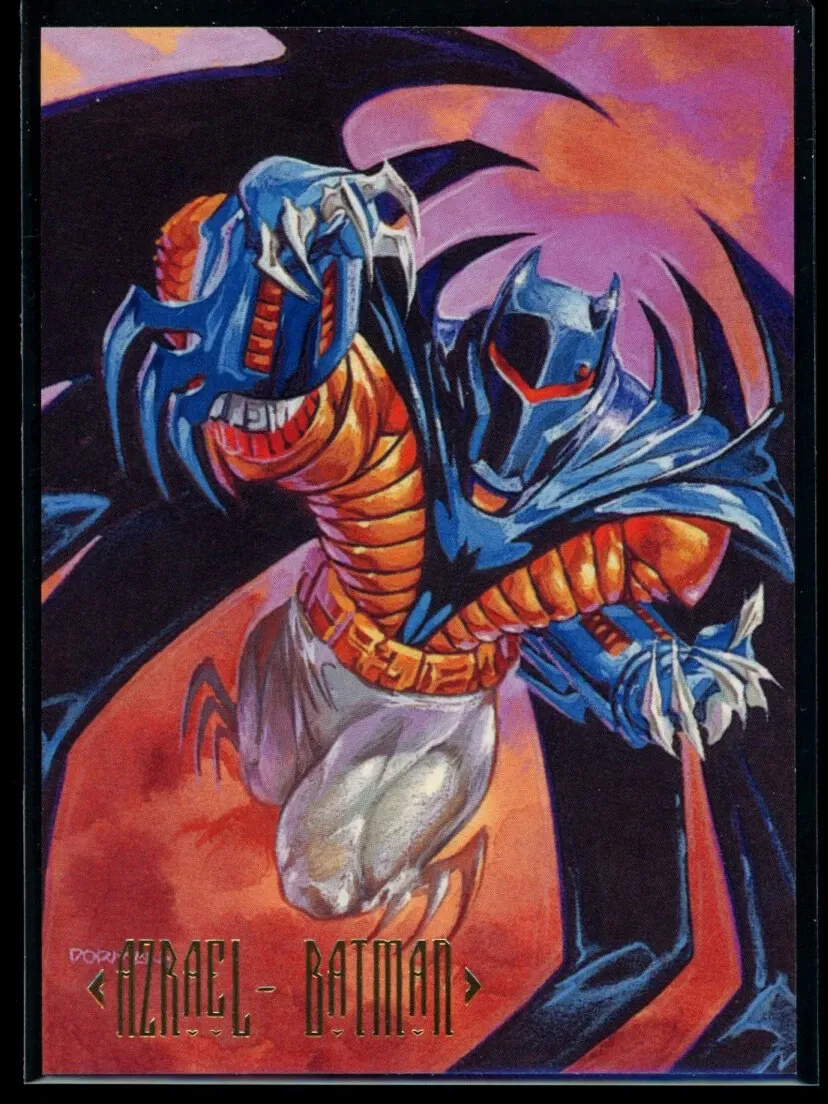 AZRAEL-BATMAN 1994 Skybox DC Master Series #30