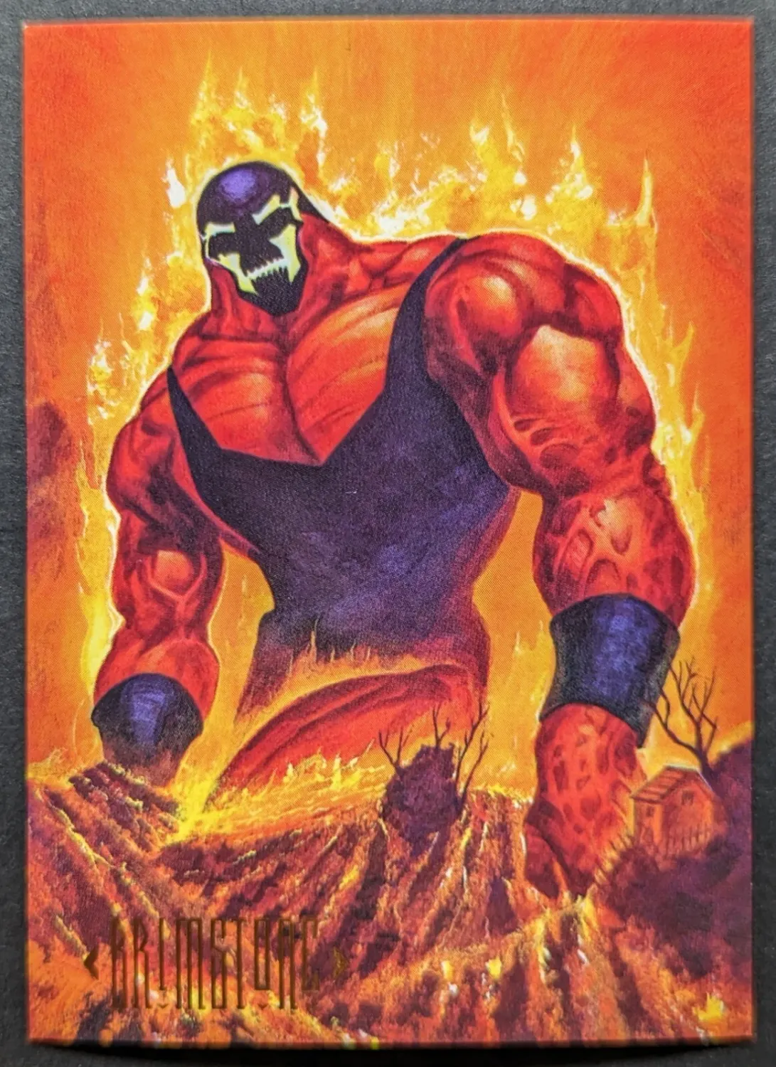 Brimstone 1994 DC Universe Skybox Master Series Card #43