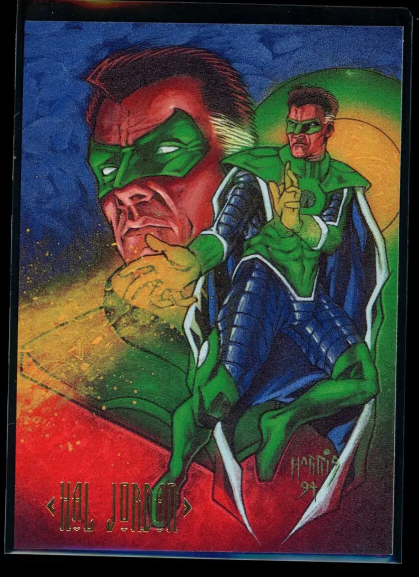HAL JORDAN Green Lantern 1994 Skybox DC Master Series #50