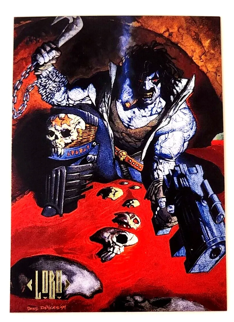 1994 Skybox DC Master Series Card #62 Lobo
