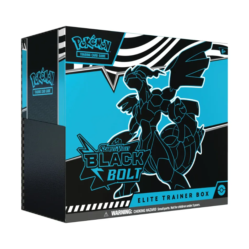 SJ Pokemon Black Bolt Elite Trainer Box Nueva ETB