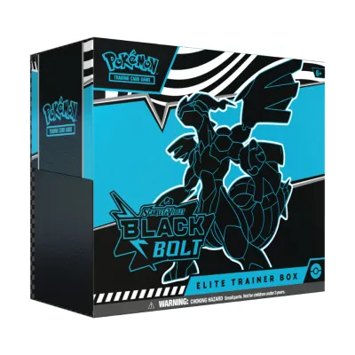 SJ Pokemon Black Bolt Elite Trainer Box Nueva ETB