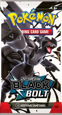 SJ Pokemon Black Bolt Booster Pack Ingles