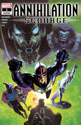 NELA-k,  Annihilation Scourge Comic Issue 1 Ingles