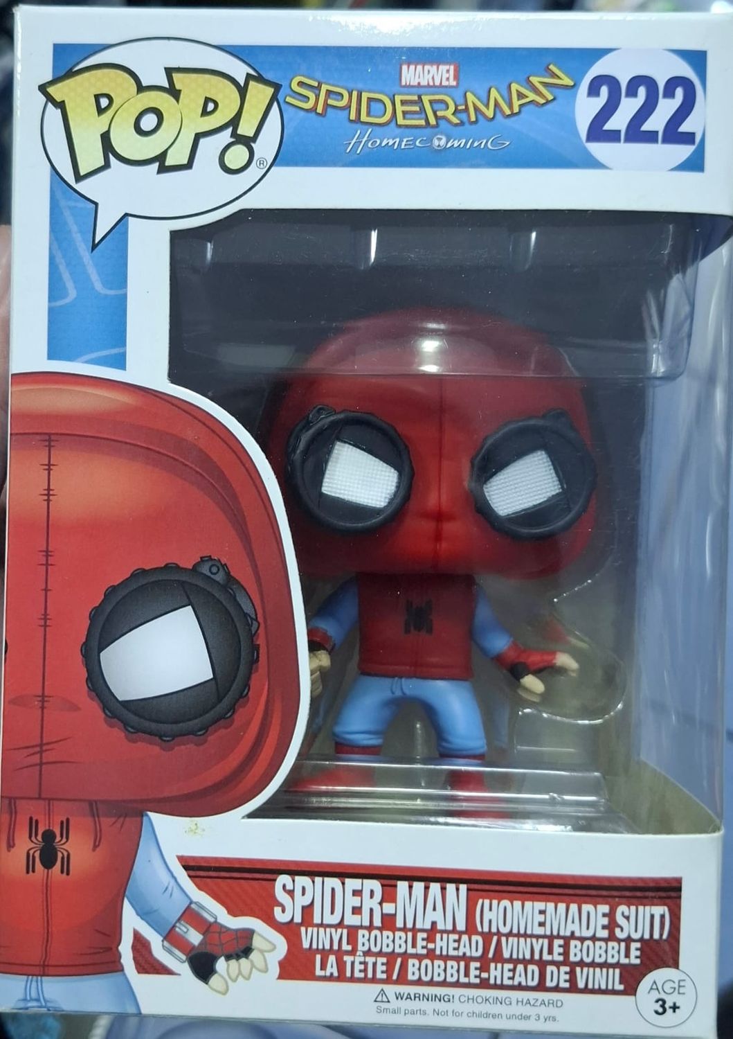 SJ Spider Man Figura Funko Pop Homemade Suit