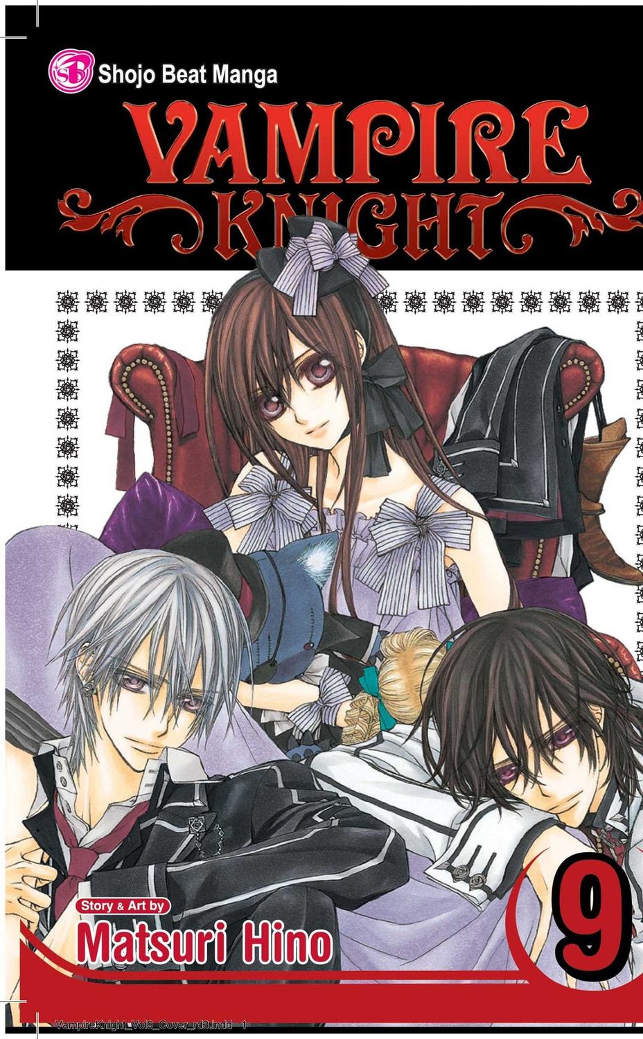 NELA-e,  Vampire Knight Manga Volumen 9 Ingles