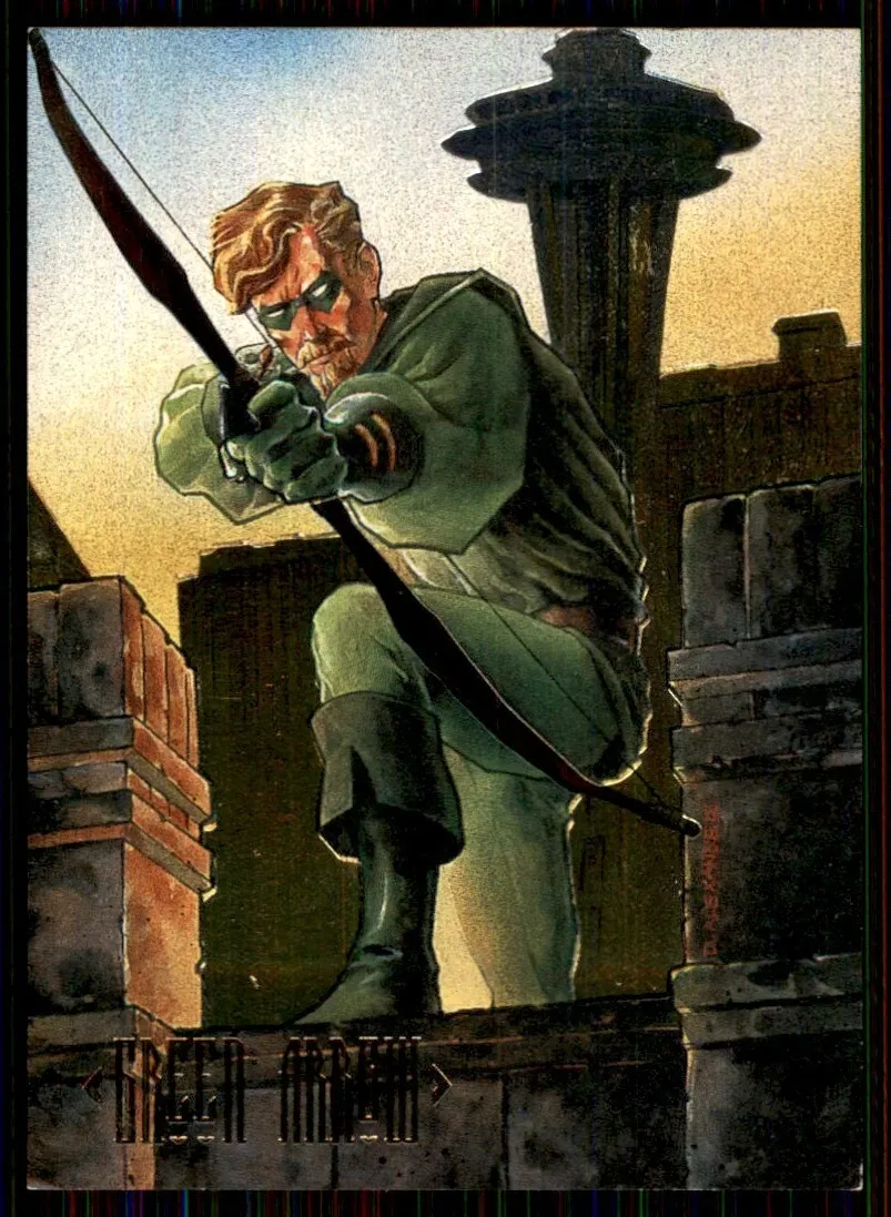 1994 SkyBox Master Series DC - Foil Green Arrow #F3