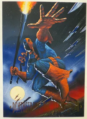 DEATHSTROKE, THE TERMINATOR 1994 Skybox DC Master Series #63