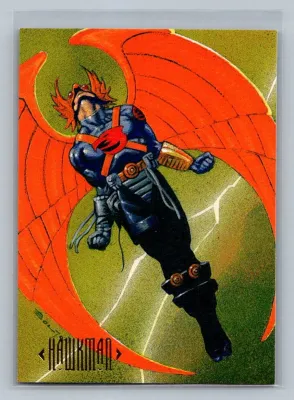 HAWKMAN 1994 Skybox DC Master Series #82