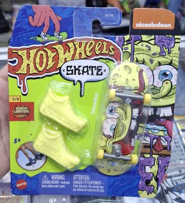 BAF1 Bob Esponja Hot Wheels Skate