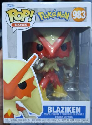 SJ Blaziken Figura Funko Pop Pokemon Figura