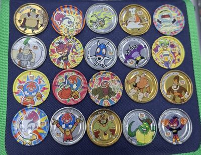 BAF1 Mucha Lucha Coleccion de Tazos Metalicos