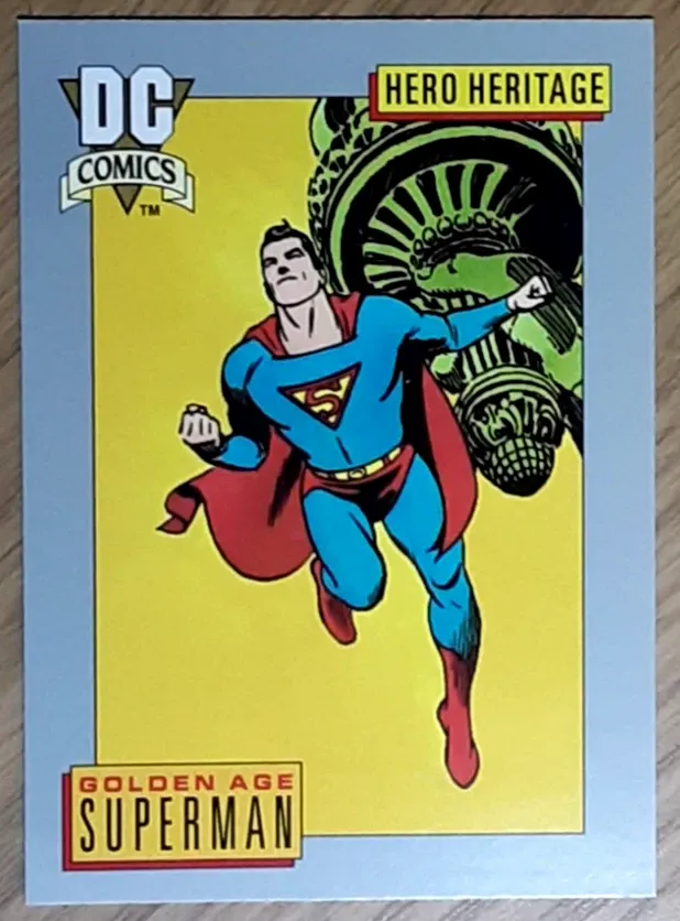 1992 DC Comics Card 16 SUPERMAN