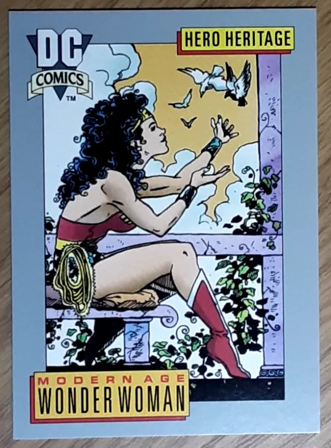 1992 DC Comics Card 21 WONDER WOMAN